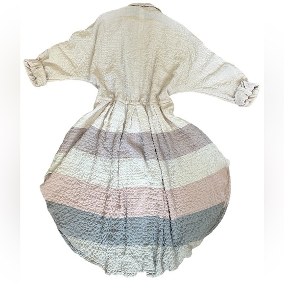 Free People Oversized Shirt Dress - Picture 3 of 10